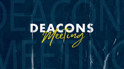 deacon meeting june 2023